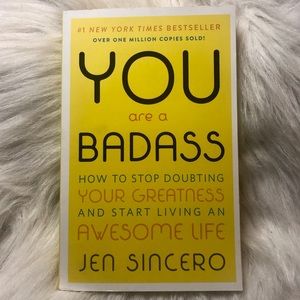 Bestselling Book “YOU ARE A BADASS” by Jen Sincero